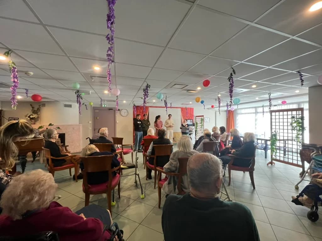 Salle d'animation les Jardins de Montmartre